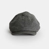 Light Grey Cashmere Gatsby Cap