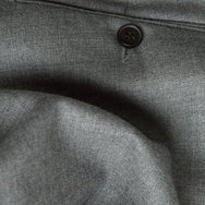 Light Grey Pure Wool Trousers