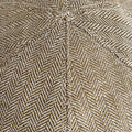 Light Olive Herringbone Linen Baseball Cap