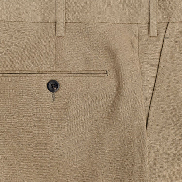 Light Tan Linen Trousers