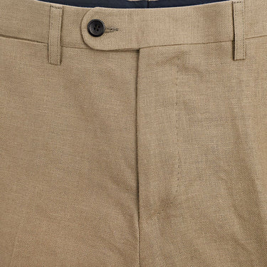 Light Tan Linen Trousers