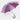 Lilac & Aubergine Golf Umbrella