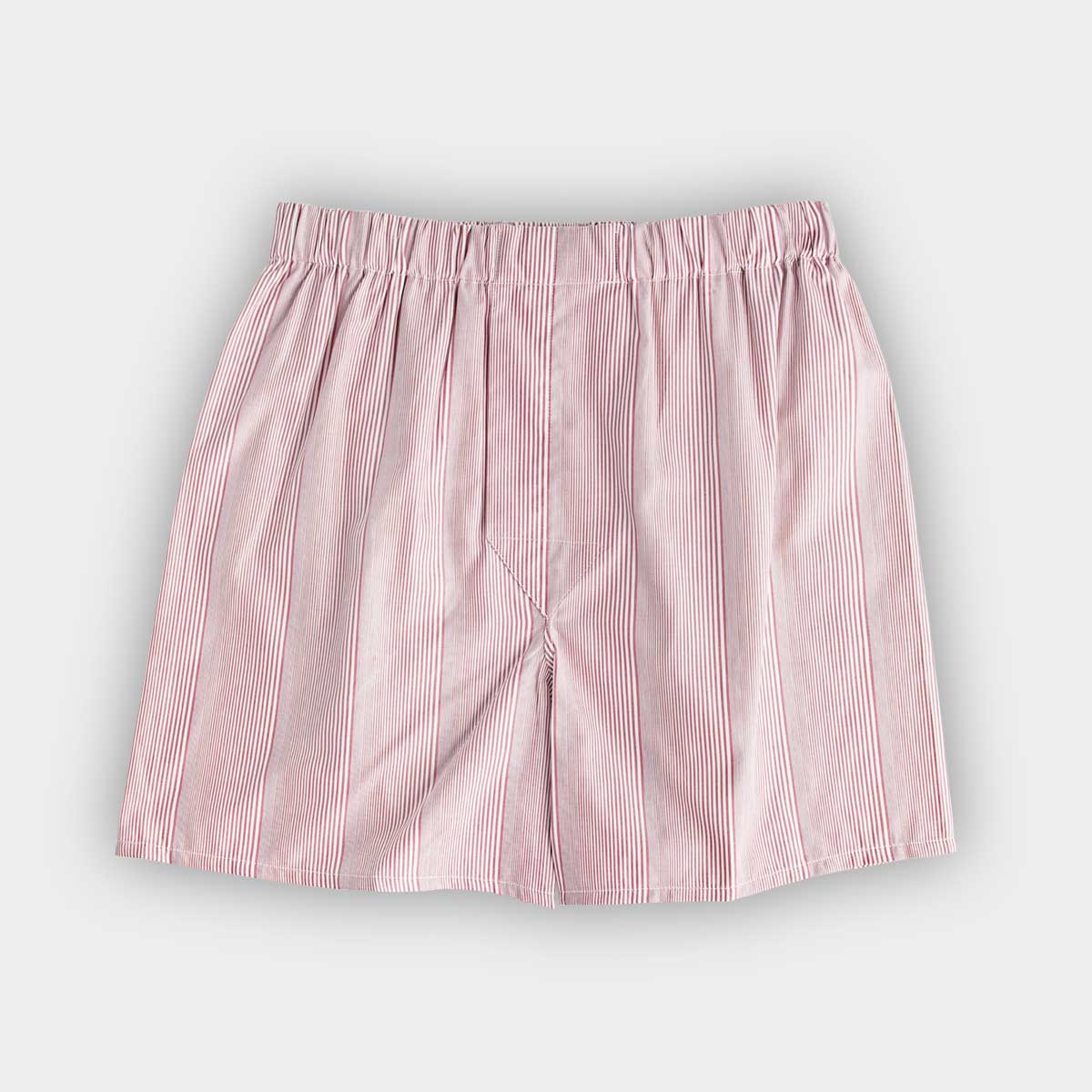 Stripe Cotton Poplin Boxer Shorts