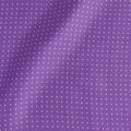 Lilac & White Small Spot Silk Pocket Square