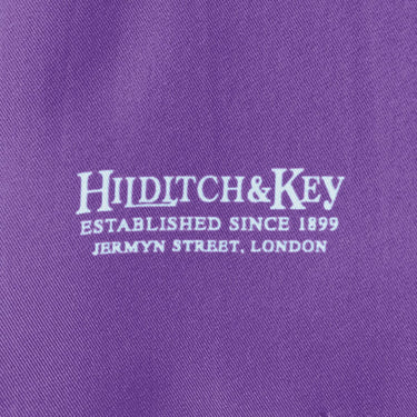 Lilac & White Spot Silk Tubular Scarf