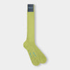 Long Light Green Cotton Socks