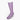 Long Plain Lilac Cotton Socks