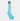 Long Plain Turquoise Cotton Socks