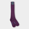 Long Purple Heavy Wool Sport Socks