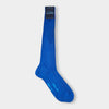 Long Royal Blue Cotton Socks