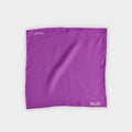 Magenta & White Small Spot Silk Pocket Square