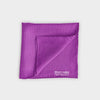 Magenta & White Small Spot Silk Pocket Square