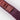 Malvarosa & White Spot Knitted Silk Tie