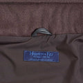 Marine Blue Leather Button - Up Gilet