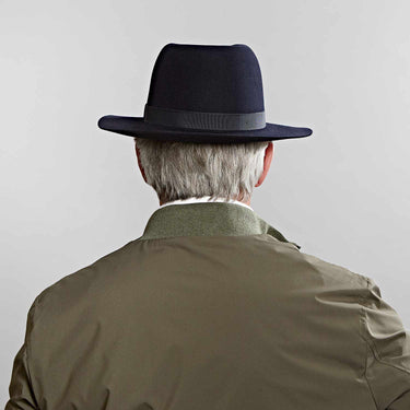 Midnight Blue Grafton Trilby