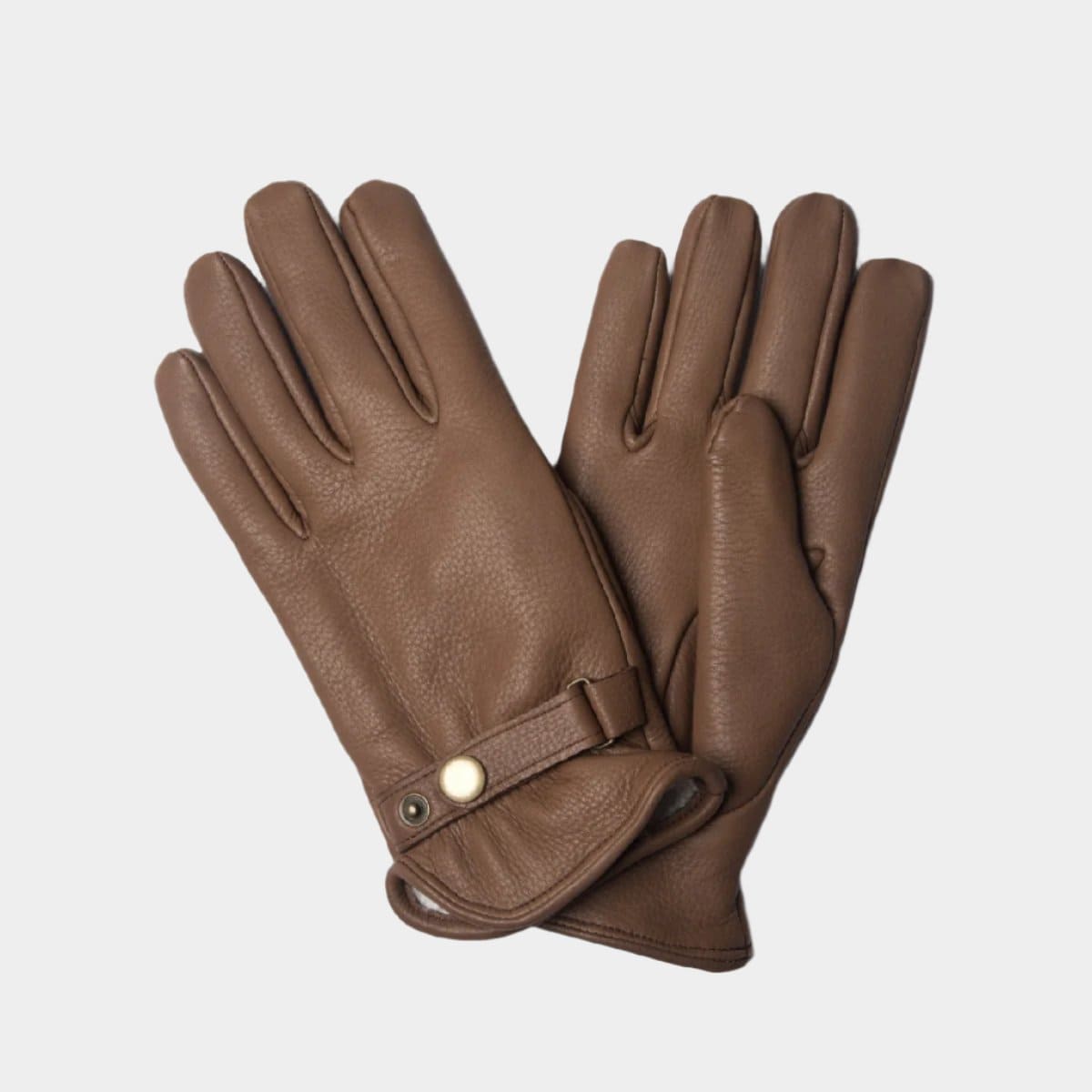 Mink Leather Gloves Sheepskin Lining