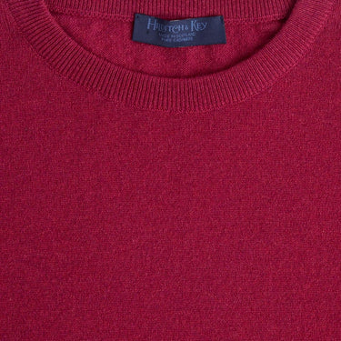 Mixed Pink Crew Neck Cashmere Sweater