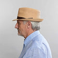 Mocha Soho Trilby Panama