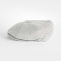 Natural Textured Linen Gatsby Cap