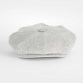 Natural Textured Linen Gatsby Cap