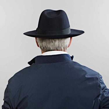 Navy Blue Berkeley Fedora