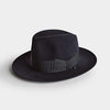 Navy Blue Poet Fedora