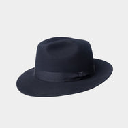 Navy Blue Rivoli Trilby