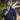 Navy Cable Knit Shawl Collar Cashmere Cardigan