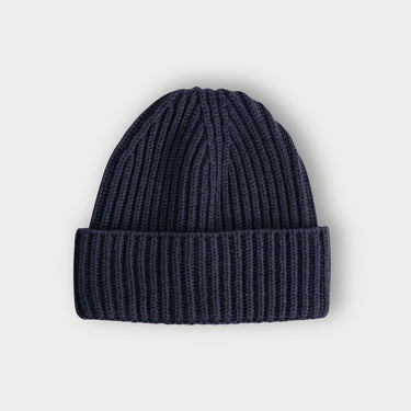 Navy Cashmere Beanie
