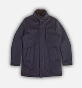 Navy Cashmere Connor Coat