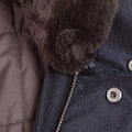 Navy Cashmere Connor Coat