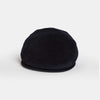 Navy Cashmere Flat Cap
