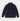 Navy Cino Cashmere Jacket With Knitted Sleeves