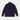 Navy Cino Cashmere Jacket With Knitted Sleeves