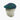 Navy & Green Tartan Wool Flat Cap