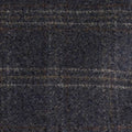 Navy Loden Check Wool & Alpaca Harlem Cap