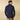 Navy Long Sleeve Cotton Polo Shirt