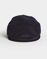 Navy Loro Piana Storm System Cashmere Flat Cap