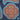 Navy & Orange Monastic Motif Silk Pocket Square