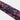 Navy & Pink Elaborate Floral Woven Silk Tie