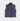 Navy Quilted Gilet With Navy Knitted Back