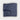Navy & Red Large Floral Silk Pocket Square