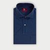 Navy Short Sleeve Cotton Polo Shirt
