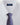 Navy & White Daisy Motif Printed Silk Tie