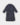 Navy & White Spot Silk Gown