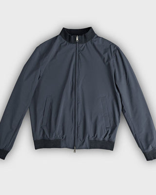 Navy Zip Deck Lightweight Jacket