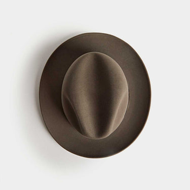 Nogal Brown Rivoli Trilby