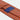 Orange & Blue Small Floral Motif Printed Silk Tie