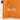 Orange & White Spot Silk Tubular Scarf