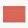Pink Calf Leather Double Sided Card Holder